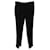 Dolce & Gabbana Taillierte Hose aus schwarzer Schurwolle  ref.407842