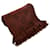 Louis Vuitton Brown Logomania Wool Scarf Dark brown Silk Cloth  ref.408004