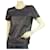 Armani Exchange Lila Kunstleder vorne w. Reißverschluss T-Shirt Top Größe S/ P Polyurethan  ref.408188