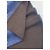 Sciarpa Brunello Cucinelli cashmere blu unisex nuova - vista 7