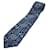 Versace Cravates Soie Bleu Marine  ref.408332