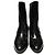 Bottines Chanel en Vernis Noir - vue 4