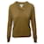 Bottega Veneta V Neck Sweater in Brown Wool  ref.408428