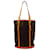 Louis Vuitton Brown Monogram Bucket GM Leather Cloth  ref.408507