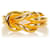 Hermès Hermes Goldknotenschalring Golden Metall