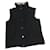 Burberry sleeveless puffer jacket , Reversible Black Polyamide  ref.408579