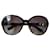 Chanel Sunglasses Black Acetate  ref.408608