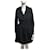 Vintage Givenchy Parka/Trenchcoat Schwarz Baumwolle Polyester  ref.408620