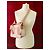 Sophie Hulme Bolt Tasche Rosa Python Leder Pink - Ansicht 12