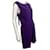 Diane Von Furstenberg DvF purple Carpreena dress Viscose  ref.408660
