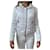 Christian Dior DIOR 2009 cannage windbreaker Galliano jacket FR 38 USA 6 White Polyester  ref.408993