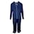 Iris & Ink Rumi Pyjama-Set aus blauer Seide  ref.409297