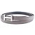 Hermès Cinturón de cuero Hermes Grey Constance Plata Gris