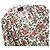 Isabel Marant Blaine vestido floral de seda elástica. Roja - vista 4