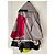 Kenzo Chaqueta Kimono de Lana Gris y Rosa Multicolor - vista 14