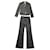 Valentino tailleur pantalon Laine Noir  ref.409237