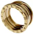 Bulgari Bvlgari B.Cero1 3-banda 18k Tamaño del anillo de la banda de oro amarillo 55 Herrajes de oro dorado Gold hardware  ref.409661