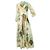 Frank Usher Multicolor Floral Langarm Maxi Langes Kleid Gr 138 Mehrfarben - Ansicht 5