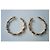 GOOSSENS per orecchini a cerchio Chanel ottime condizioni Gold hardware - vista 2