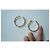 GOOSSENS per orecchini a cerchio Chanel ottime condizioni Gold hardware - vista 4