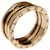 Bulgari Bvlgari B.Cero1 18k oro rosa 3 Tamaño del anillo de banda 54 Herrajes de oro dorado Gold hardware  ref.409869