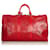 Louis Vuitton Rouge Epi Keepall 50 Cuir  ref.410172