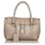 Fendi Brown Mini Selleria Linda Leather Handbag Taupe Pony-style calfskin  ref.410219