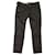 Dsquared2 Dsquared 2 Pantalones Capri De Algodón Negro Para Mujer - Sz38  ref.410467