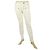 Dondup pantalones de mezclilla ajustados blancos pantalones de algodón pantalones sz 27 Código 3844432
