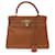 Hermès hermes kelly Brown Leather  ref.410644