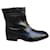 Autre Marque vintage p men's ankle boots 39 Perfect condition Black Leather  ref.410835