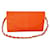 Autre Marque Orange stingray cross body clutch bag Exotic leather  ref.410862