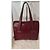 Borsa Cartier Must de Cartier in Pelle Rosso Scuro Bordò - vista 2