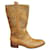 Sartore p boots 37 Beige Leather  ref.410896
