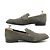Mocassini Hermès 43.5 SCARPE IN CAMOSCIO GRIGIO MARRONE CERVO - vista 2
