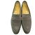 Mocassini Hermès 43.5 SCARPE IN CAMOSCIO GRIGIO MARRONE CERVO - vista 5