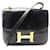 Hermès VINTAGE HERMES CONSTANCE HANDBAG 24 CM LEATHER BOX BLACK BUCKLE H HAND BAG  ref.411000