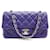 CHANEL MINI TIMELESS CROSSBODY PURPLE QUILTED LEATHER HAND BAG  ref.411076