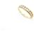 Autre Marque Ring size 49 In yellow gold 18K SERITE 9 diamants 0.12CT GOLD AND DIAMONDS RING Golden  ref.411100