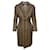 Autre Marque Junya Watanabe x Comme Des Garcons Checkered Coat in Brown Wool Cotton  ref.411212