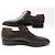CORTHAY ARCA SCHUHE 9 43 BRAUNE LEDER LOAFERS SCHNALLSCHUHE - Ansicht 2