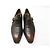 CORTHAY ARCA SCHUHE 9 43 BRAUNE LEDER LOAFERS SCHNALLSCHUHE - Ansicht 4
