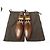 CHAUSSURES CORTHAY WILFRID 8 42 RICHELIEU EN CUIR ET DAIM BORDEAUX SHOES - vue 10
