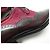 CHAUSSURES CORTHAY WILFRID 8 42 RICHELIEU EN CUIR ET DAIM BORDEAUX SHOES - vue 7