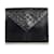 Yves Saint Laurent YSL Black Leather Clutch Bag Pony-style calfskin  ref.411440