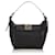 Fendi Black Nylon Handbag Leather Pony-style calfskin Cloth  ref.411455