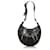 Yves Saint Laurent YSL Hobo plissettato classico nero Rive Gauche Pelle Vitello simile a un vitello  ref.411541