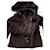 Autre Marque Fur jacket with removable hood. Black  ref.411668