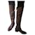 Autre Marque calf high boots Brown Leather  ref.411678