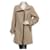 Calvin Klein Coats, Outerwear Beige Polyester Wool  ref.411767